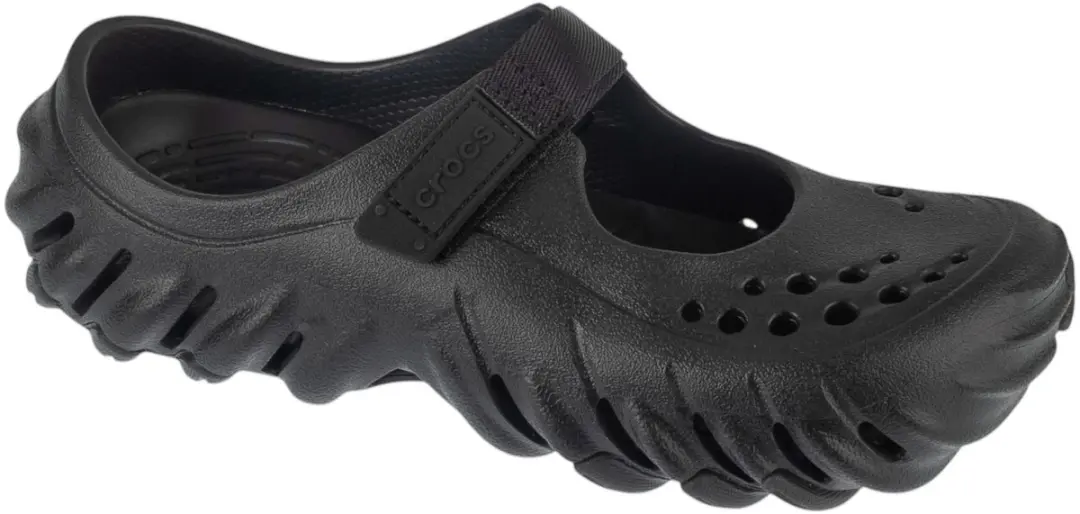 Crocs Echo Mary Jane W Clog, Vrouwen, Zwart, Slippers, maat: 36/37