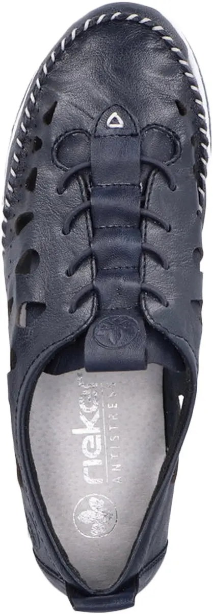 Rieker 49956-14 Vrouwen Schoenen - Zwart 36