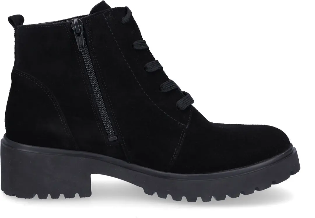 Dames Veterschoenen Waldlaufer Luise 716807-195-001 Zwart