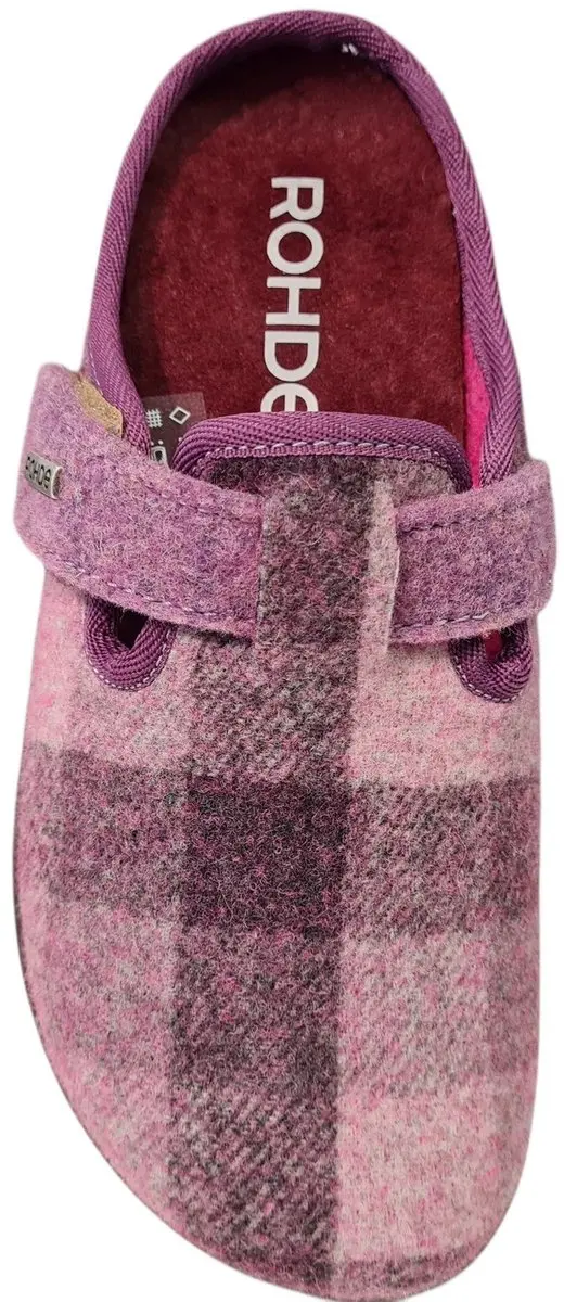 Rohde Roze Open Dames Pantoffels 37 - Rood