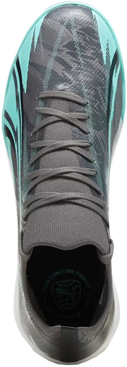 PUMA Ultra Match Rush TT Voetbalschoenen - Blauw/Grijs/Zwart - afbeelding 2 van 5