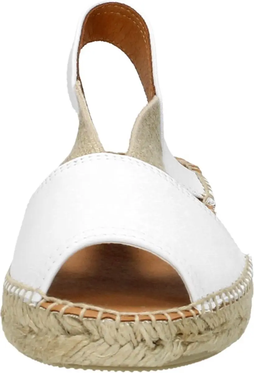 Toni Pons Etna wit leren espadrilles dames (ETNA blanc) - afbeelding 6 van 6