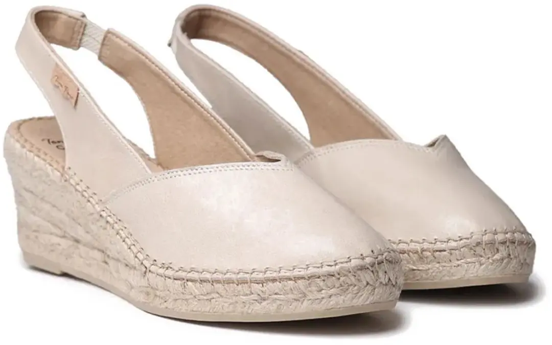Toni Pons Termal Wedge Espadrilles Beige EU 40 Vrouw