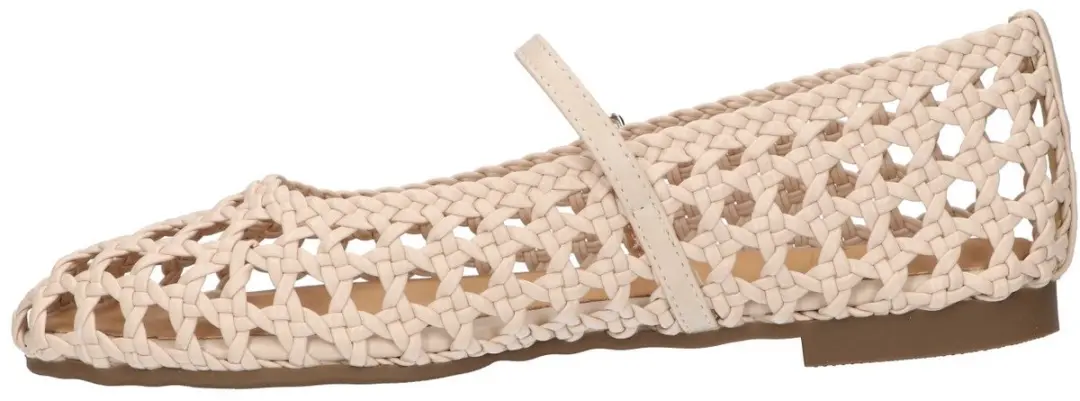 La Strada Ballerina Beige Synthetisch