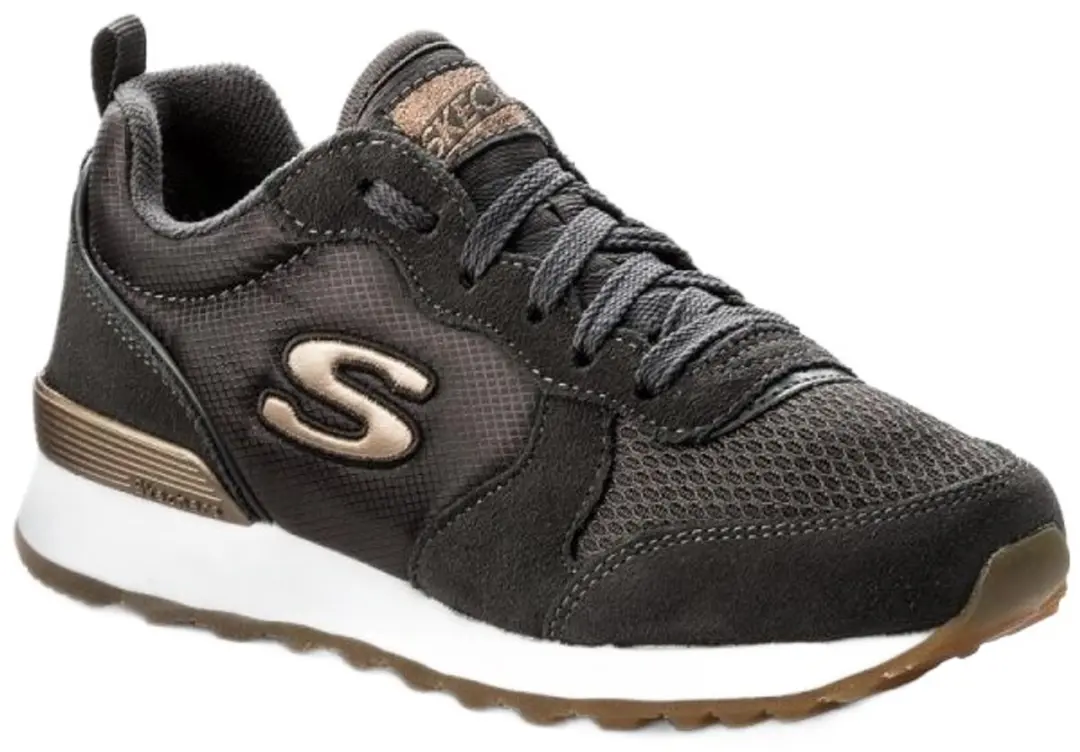 Skechers Retros-Og 85-Goldn Gurl Dames Sneakers - Charcoal