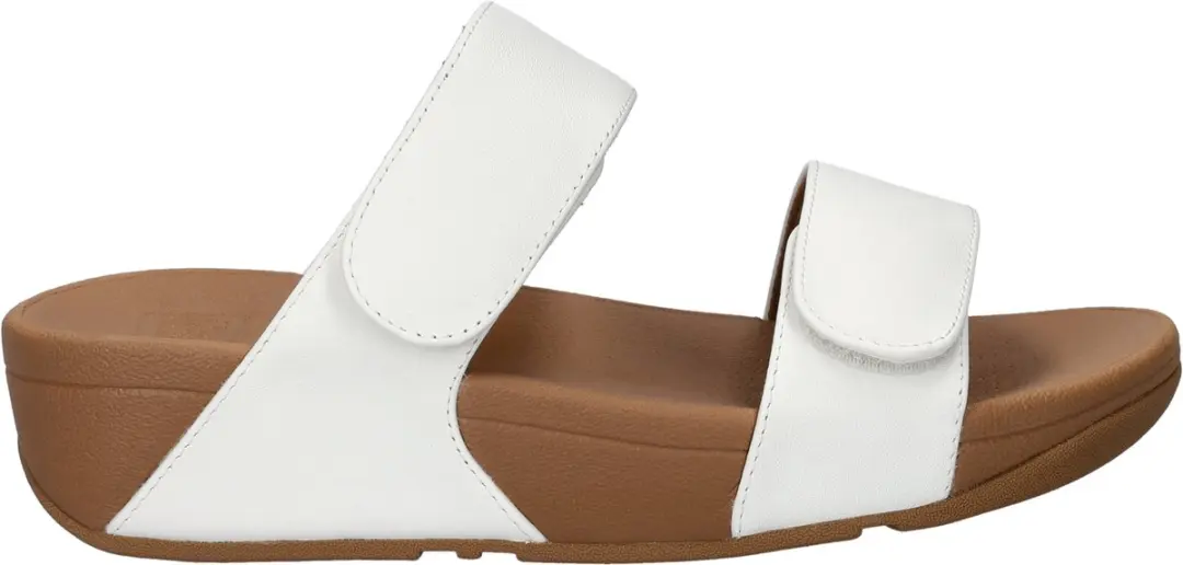 FitFlop Lulu Adjustable Leather Slides Dames Slippers