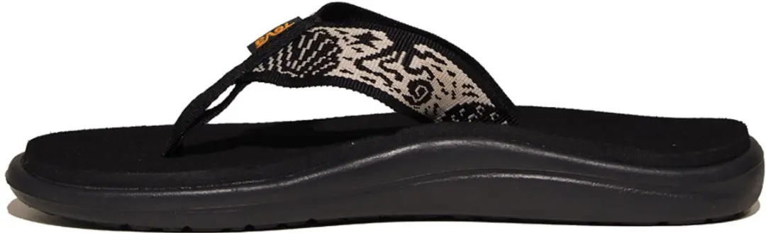 Teva Voya Flip Teenslippers Dames - 37 - Zwart/Wit - afbeelding 3 van 6