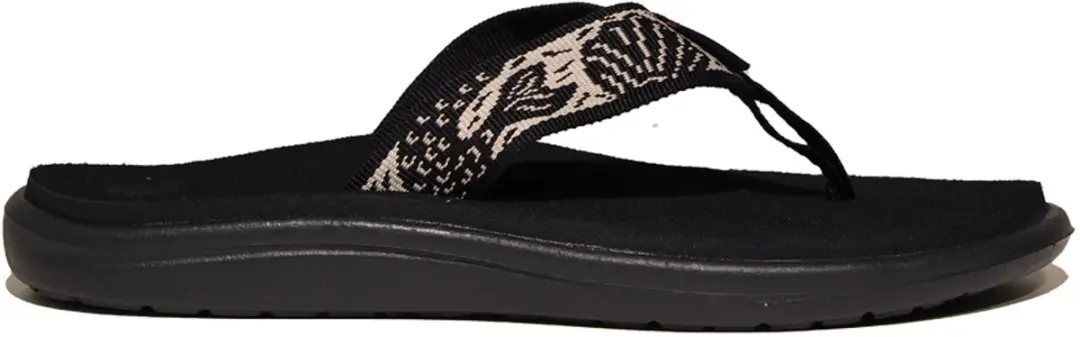Teva Voya Flip Teenslippers Dames - 37 - Zwart/Wit - afbeelding 2 van 6