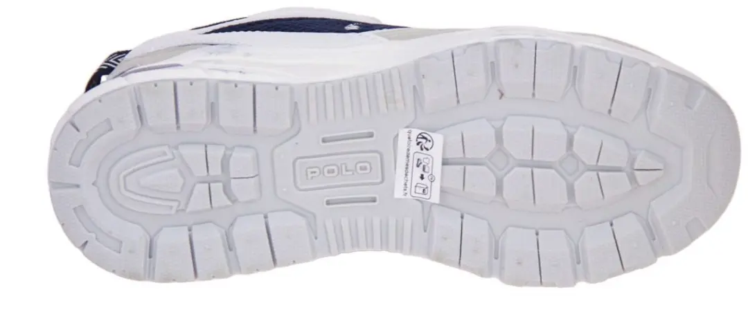 Ralph Lauren Polo Trackster 275 Sneaker Blauw-Wit