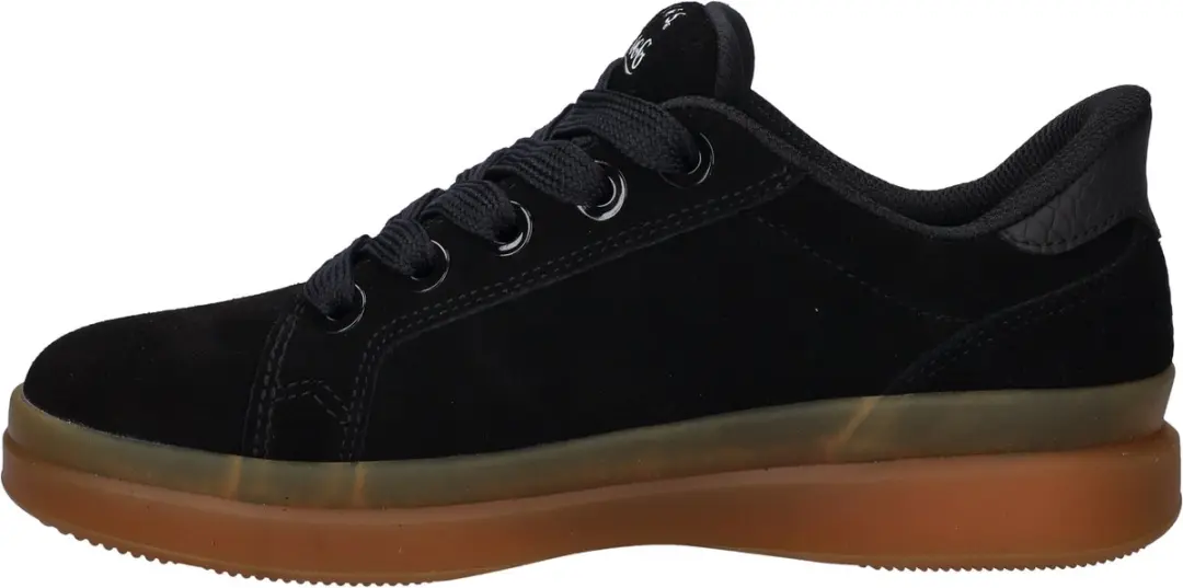 Skechers Courtside Hands Free Slip-Ins Damesneaker - Zwart/Wit - afbeelding 3 van 6
