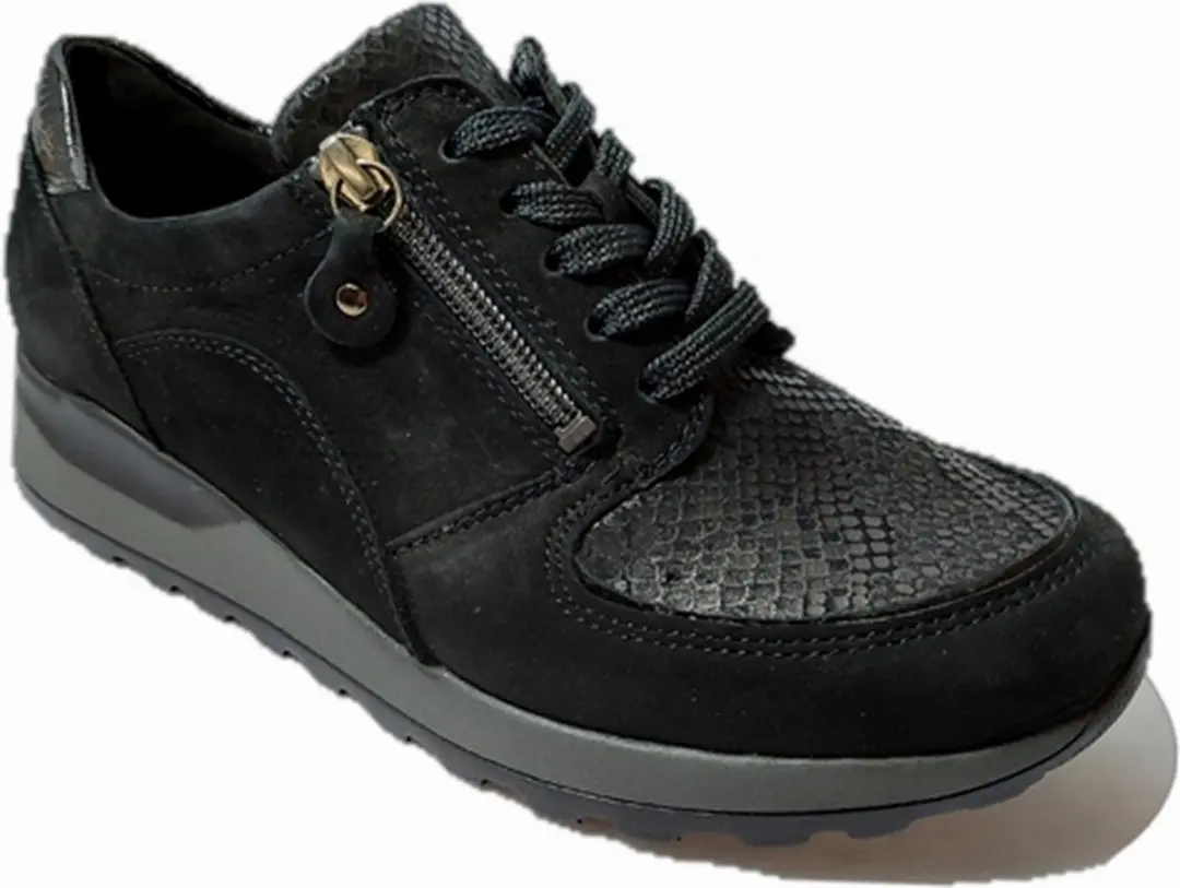 Wäldlaufer Veterschoenen 41.5 - Zwart