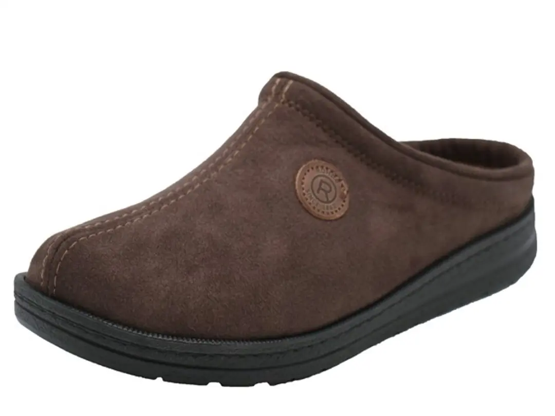 Rohde Heren Pantoffels 44 - Donkerbruin