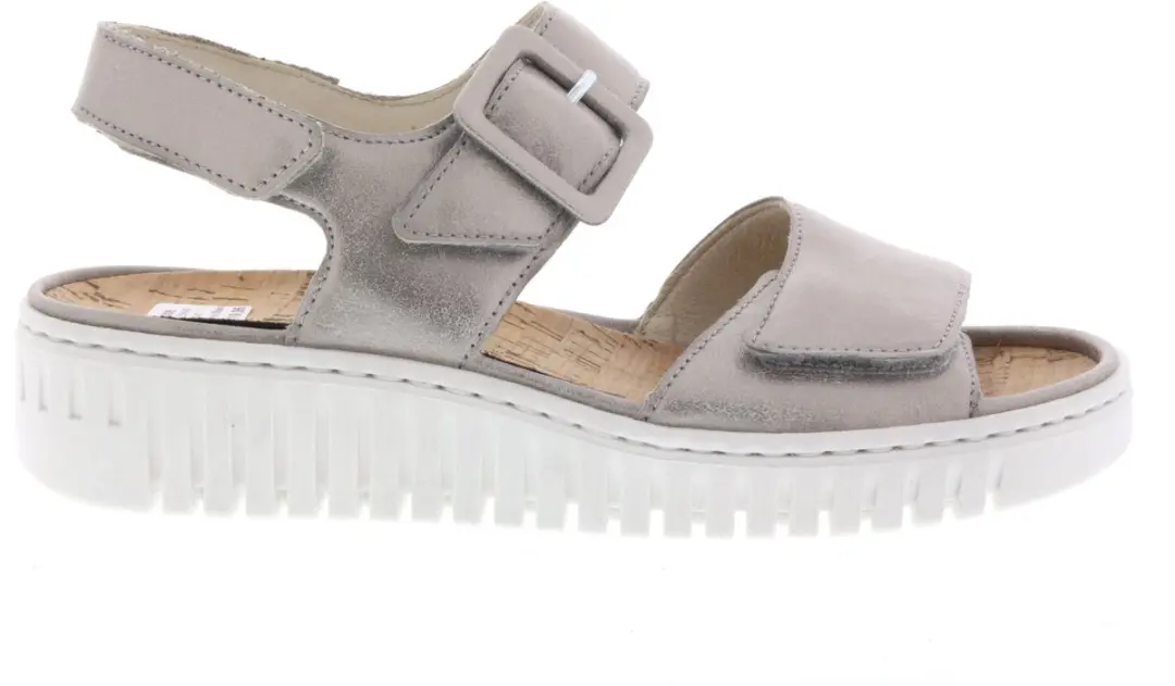 Dames Sandalen Waldlaufer H-willow Eclis Stein Platina