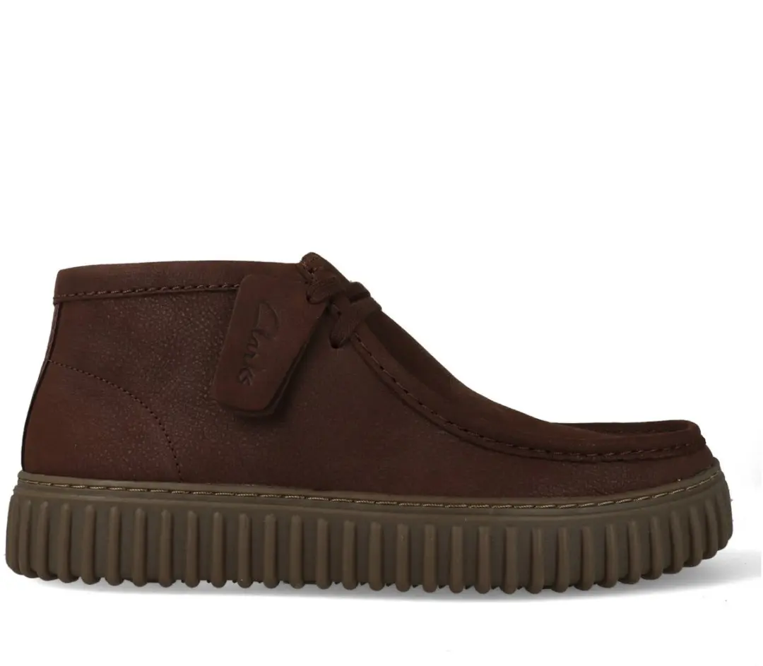 Clarks Instappers Torhill HiDark Bruin-46