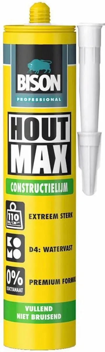 Bison professional hout max constructielijm (D4)