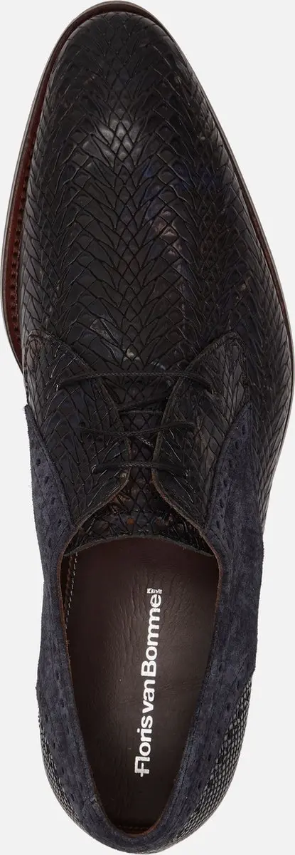Floris van Bommel Veterschoenen SFM-30161 - Blauw - Heren 43.5 - afbeelding 4 van 6