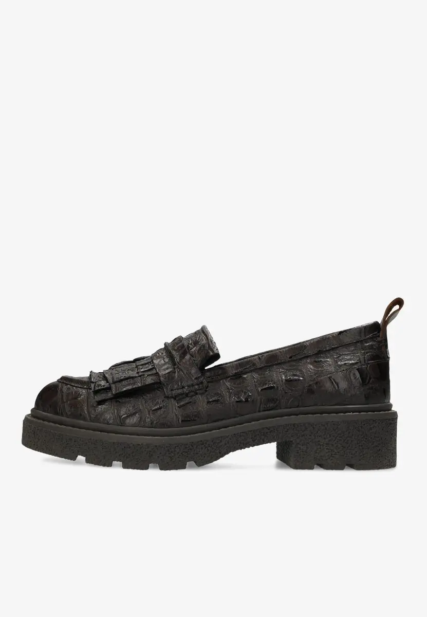 Shabbies Amsterdam JACY LOFA Loafer - Dark Brown - afbeelding 6 van 6