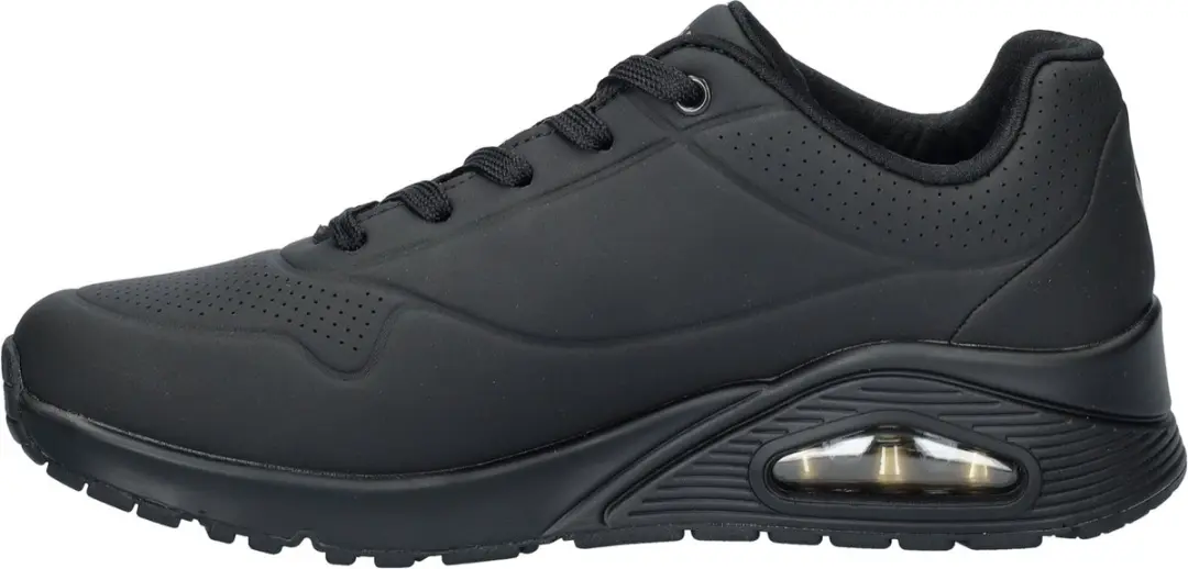 Skechers Uno Stand On Air Dames Sneaker - Zwart - Maat 41