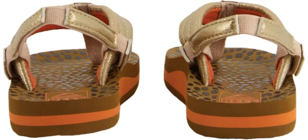 Reef Little Ahiwild Teenslipper 23 - Bruin/Goud - afbeelding 6 van 6