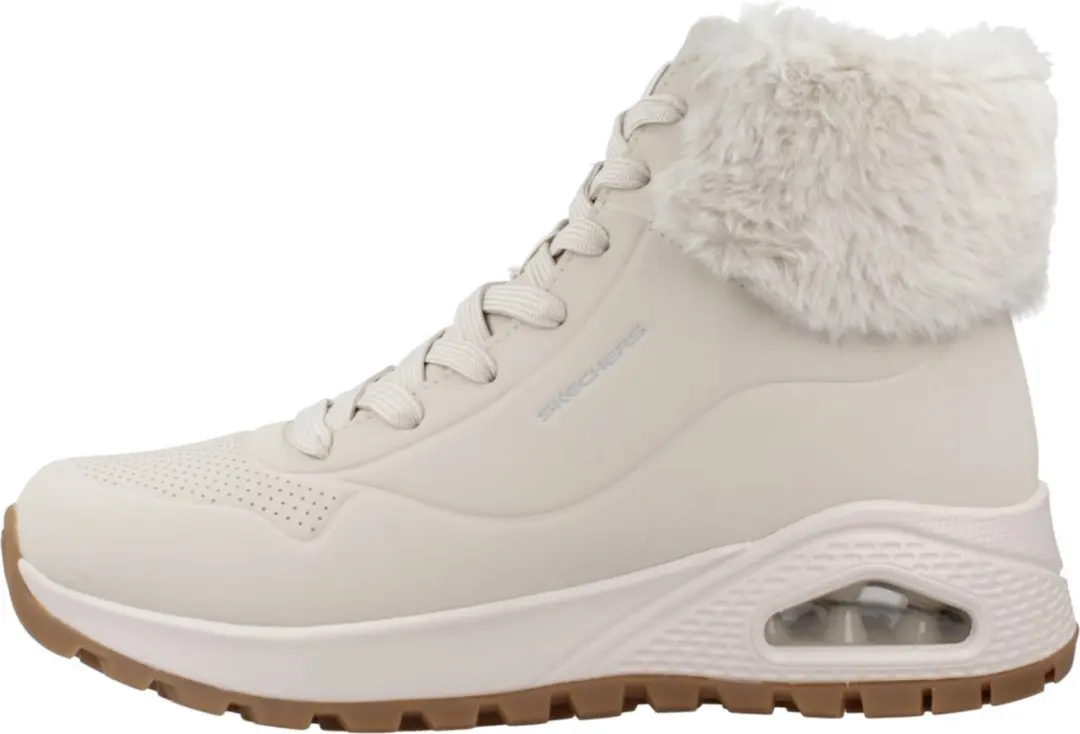 Skechers Uno Rugged Fall Air Sneakers Dames - Beige - afbeelding 5 van 6