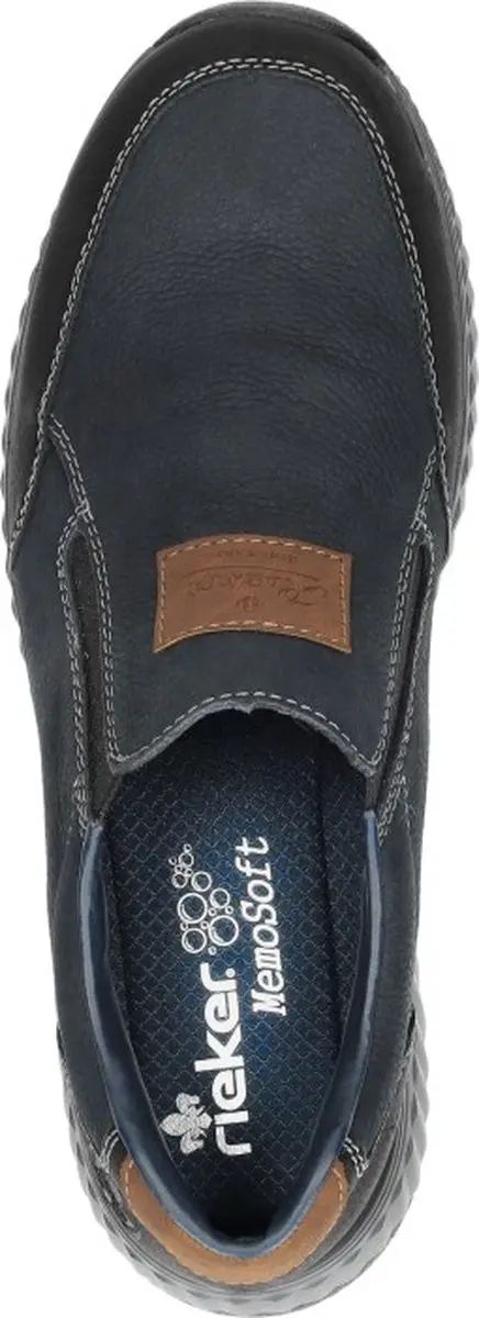 Rieker Instappers 326210 - Blauw - Maat 41