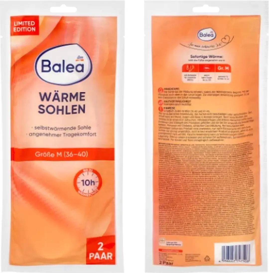 Balea Warmte Inlegzolen