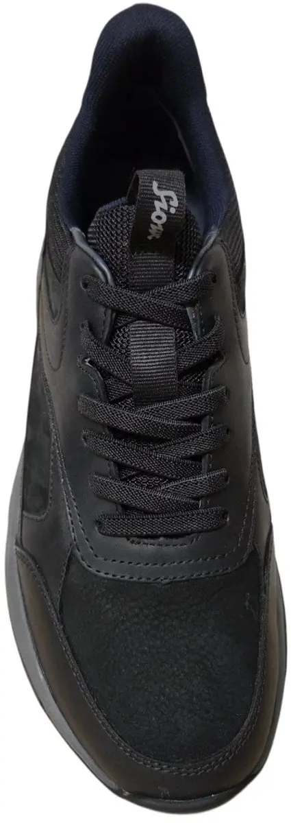 Sioux 13040 701 H Sneakers - Zwart Leer/Nubuck - 45