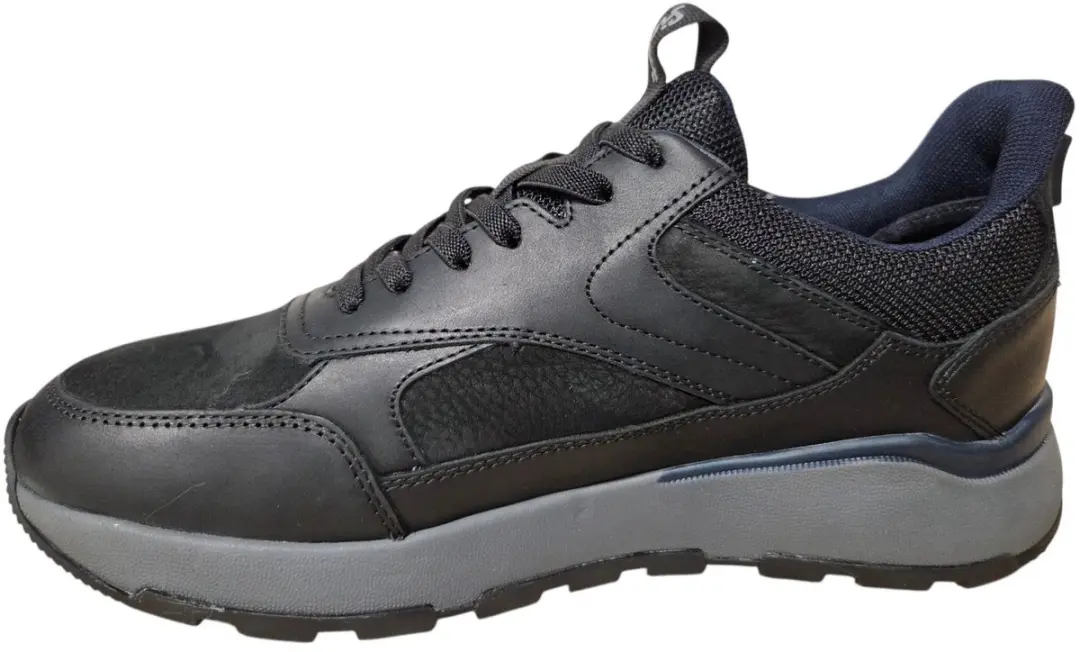 Sioux 13040 701 H Sneakers - Zwart Leer/Nubuck - 45