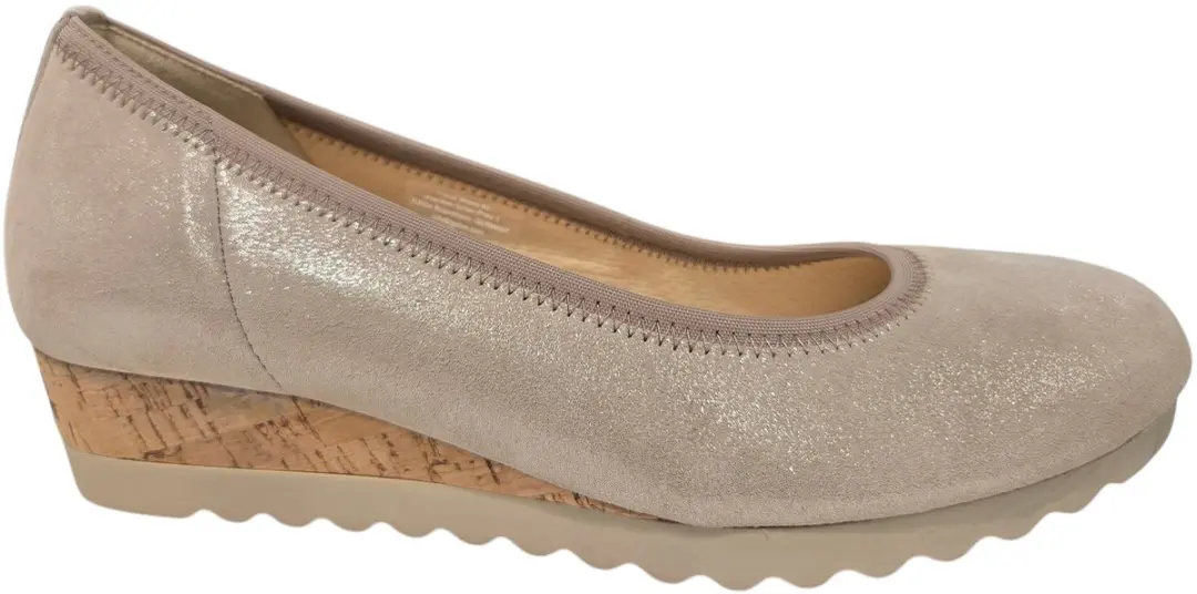Gabor 82.641.12 Pumps Leer Beige Dames Sleehak
