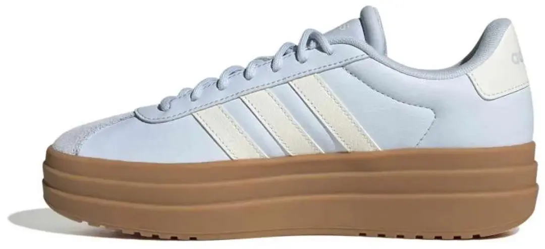 Adidas Vl Court Bold Schoenen - 38 2/3 - Crystal Sky/Wit/Goud