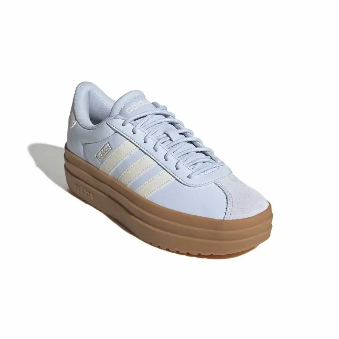 Adidas Vl Court Bold Schoenen - 38 2/3 - Crystal Sky/Wit/Goud