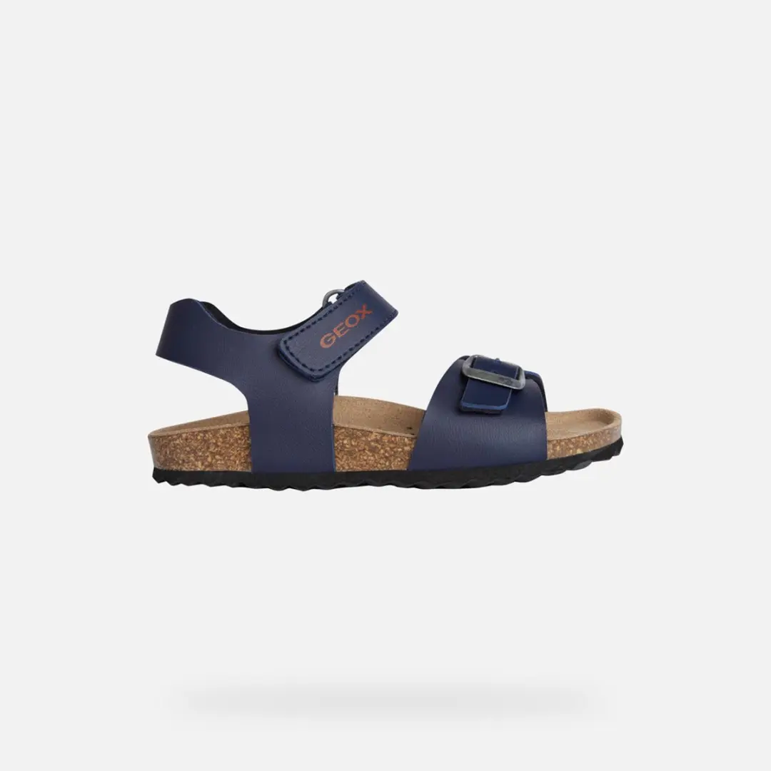 GEOX GHITA Jongens Sandalen - Marineblauw/Rood 33 - afbeelding 6 van 6