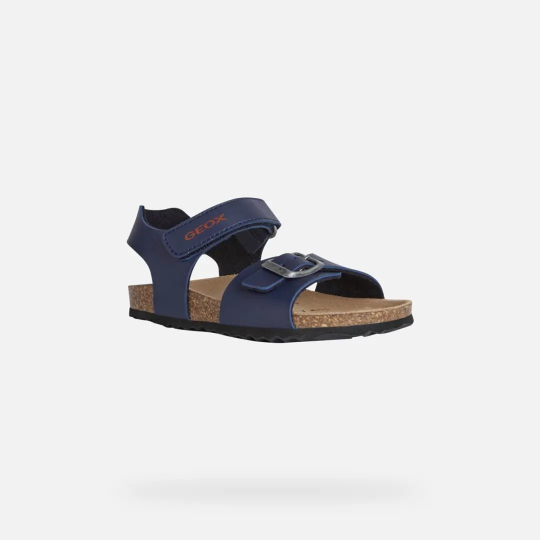 GEOX GHITA Jongens Sandalen - Marineblauw/Rood 33 - afbeelding 5 van 6