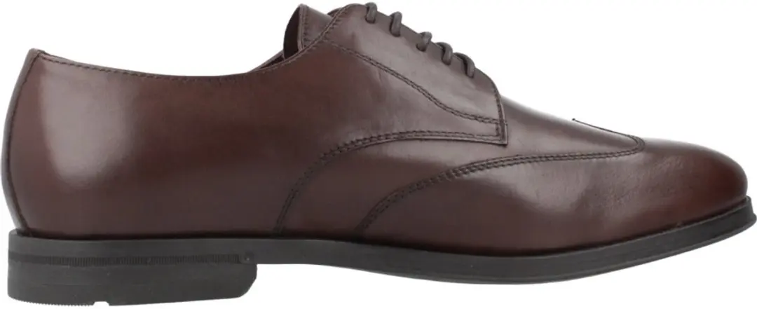 Geox U Decio Herenschoenen - Bruin - Maat 43 - afbeelding 3 van 4