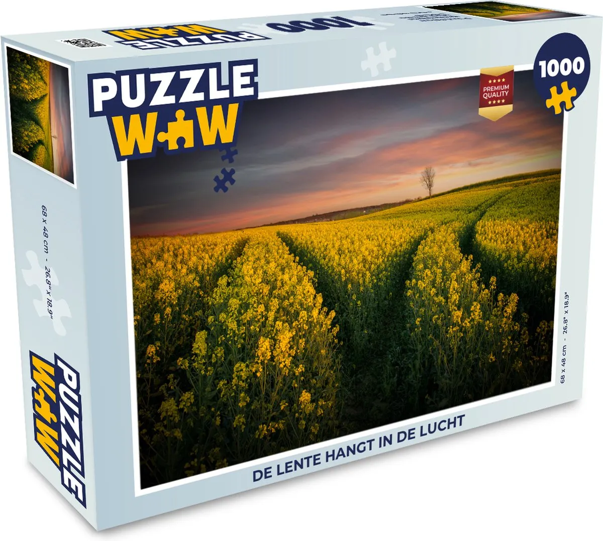 PuzzleWow Legpuzzel 1000 Stuks