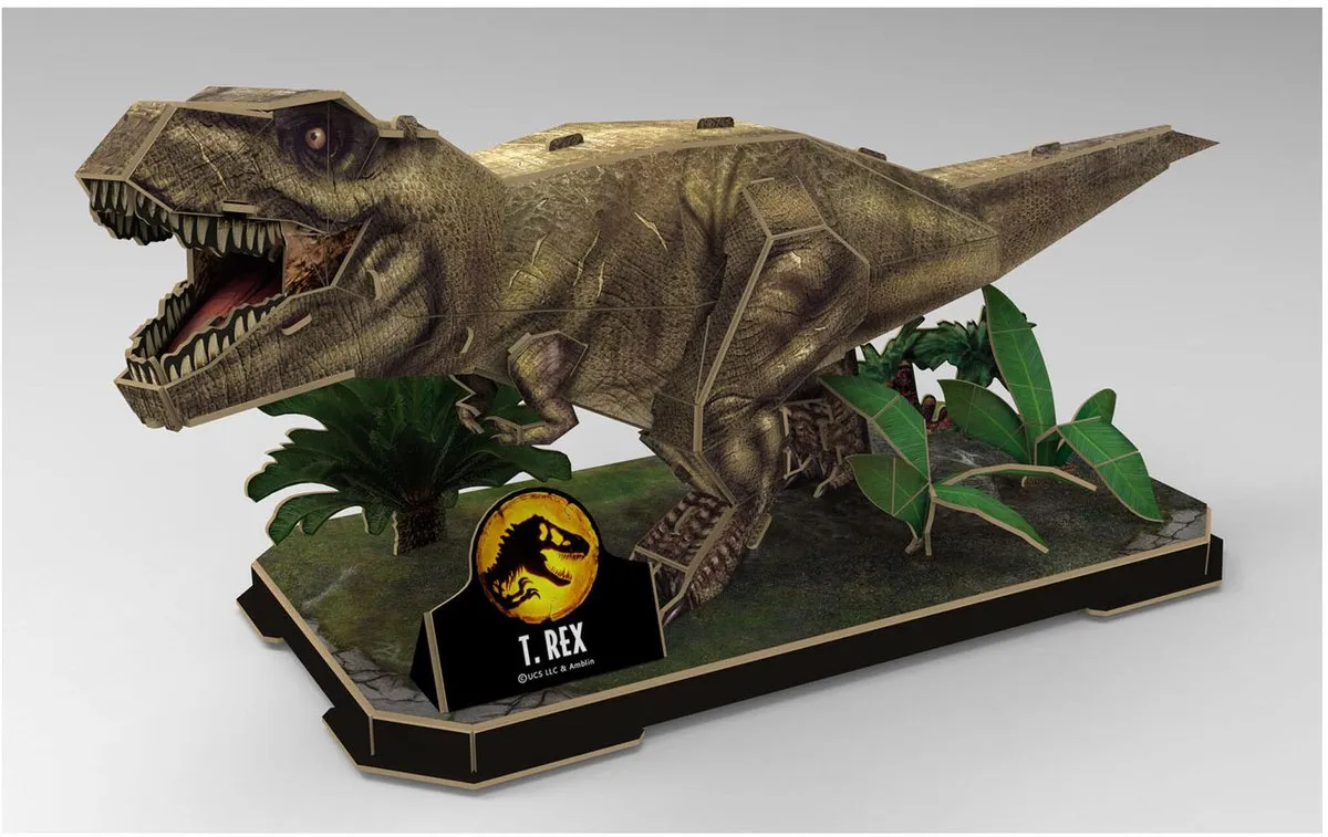 Revell Jurassic World Dominion T-Rex 3D Puzzel 45 Stuks - Multi