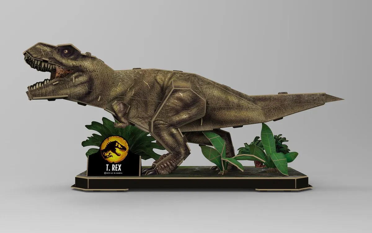 Revell Jurassic World Dominion T-Rex 3D Puzzel 45 Stuks - Multi