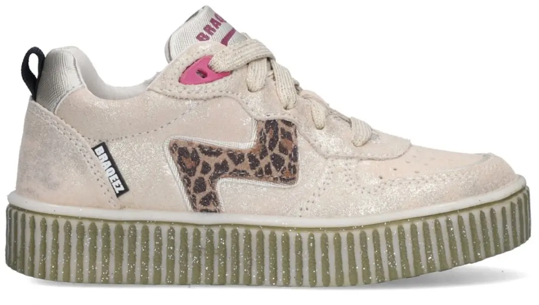 Braqeez 426231-494 Meisjes Lage Sneakers