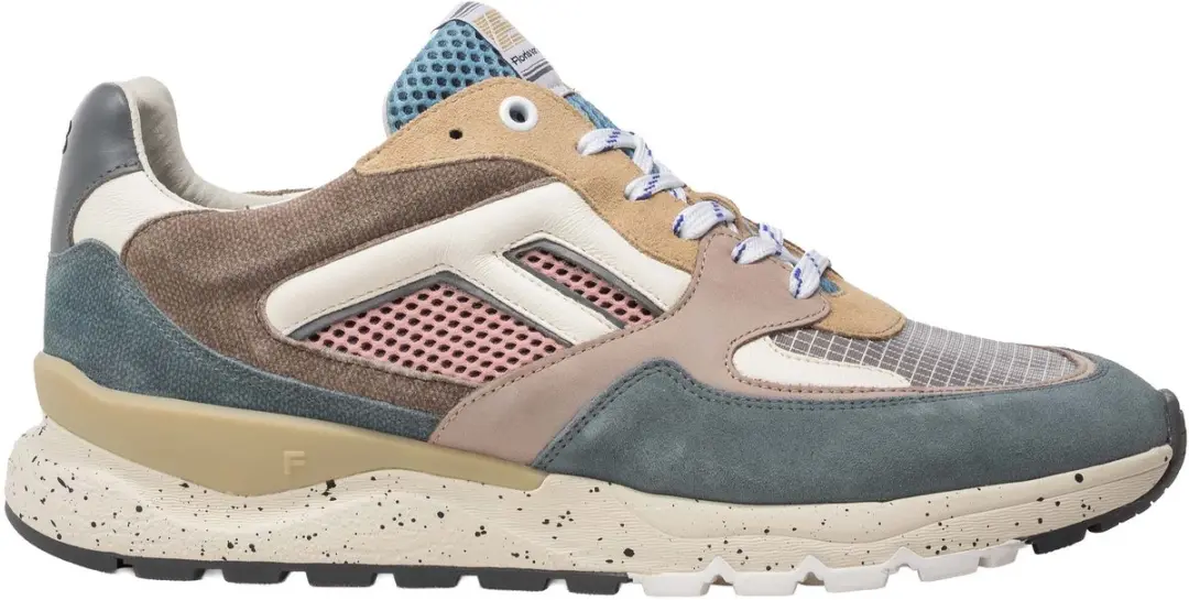 Floris van Bommel DE TREENER 01.51 Lage Sneakers - Blauw 44.5