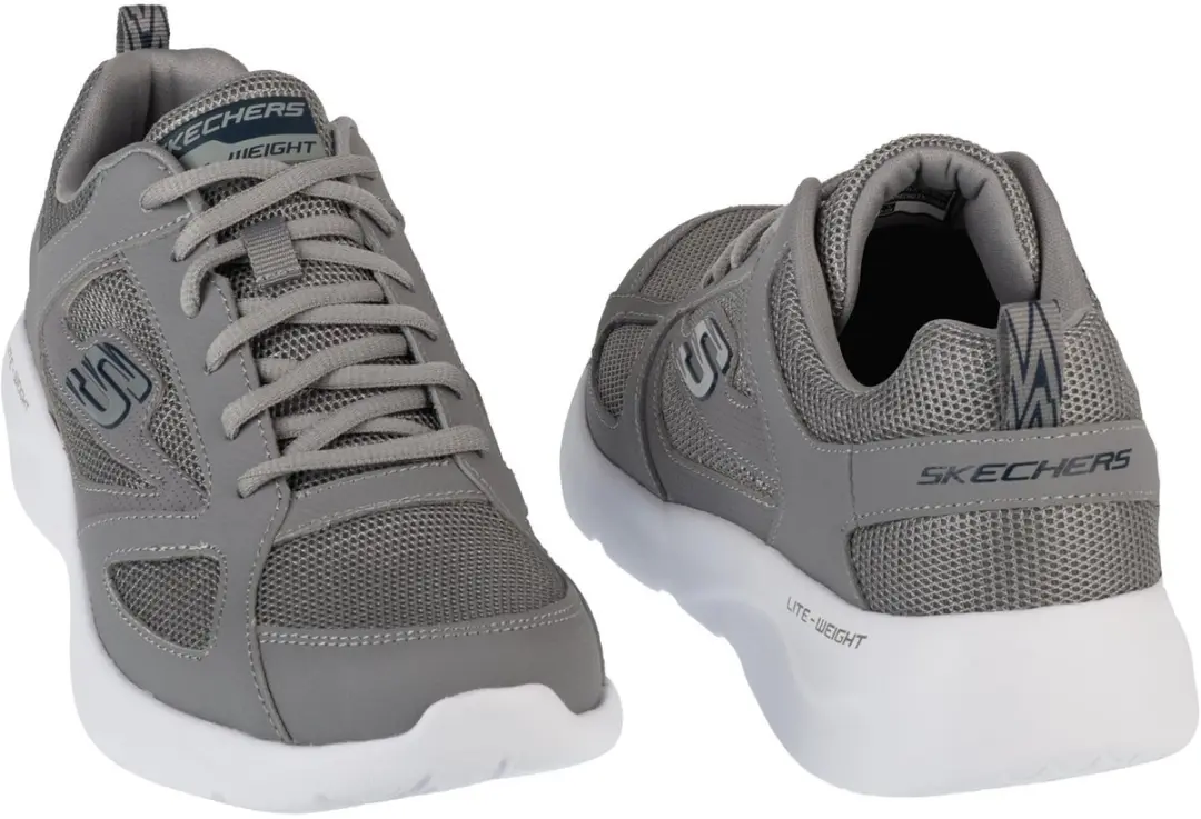 Skechers Dynamight 2.0 Fallford Sneakers 58363-GRY - Grijs - afbeelding 5 van 5