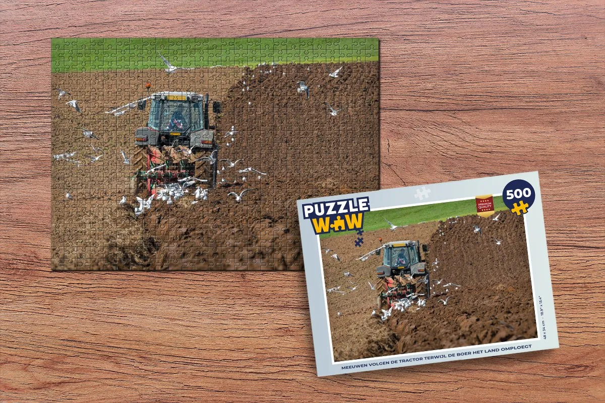 PuzzleWow Legpuzzel 500 Stuks - Multicolor