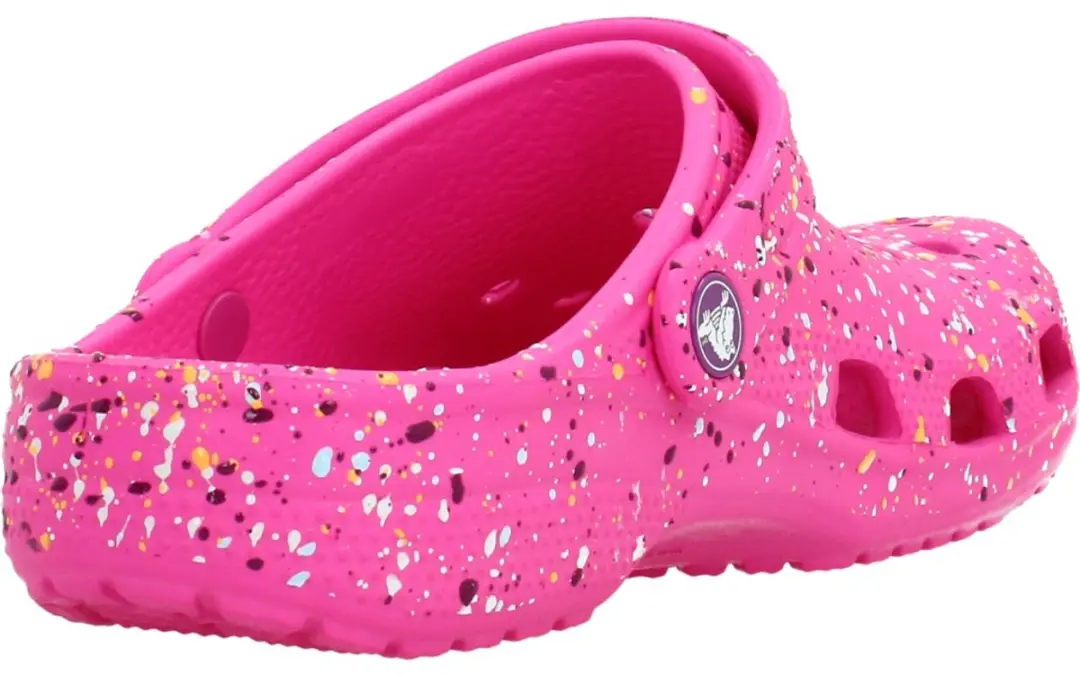 CROCS CLASSIC PAINT SPLATT Roze 34/35 EU