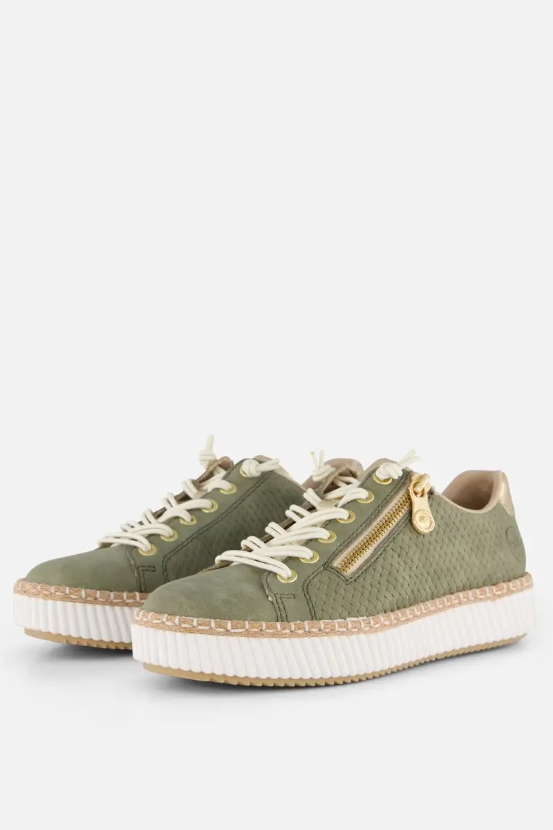 Rieker Sneakers blauw Synthetisch