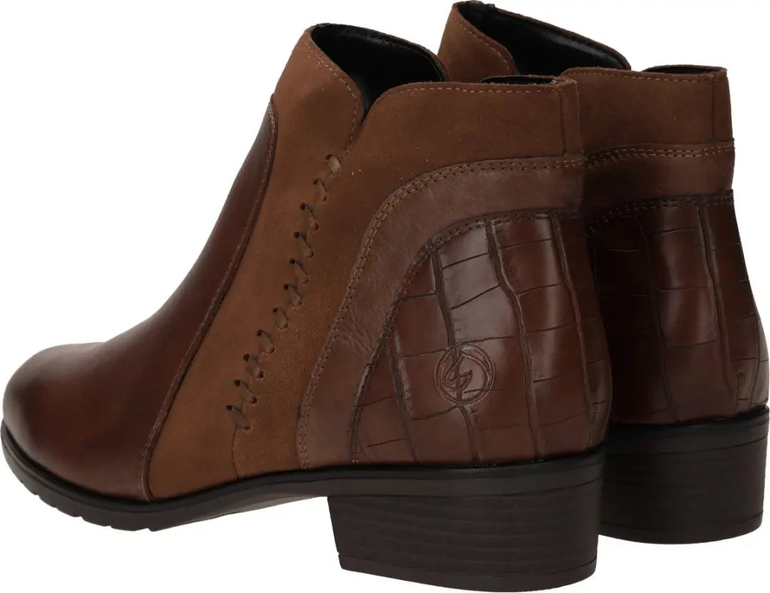 Remonte D6893 Enkellaarzen - Bruin Leer/Suede - 44 - afbeelding 6 van 6