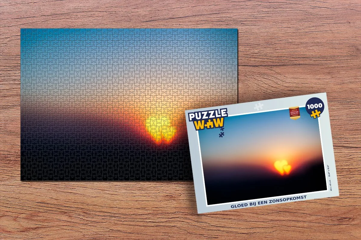 PuzzleWow Legpuzzel 1000 Stuks - Multicolor