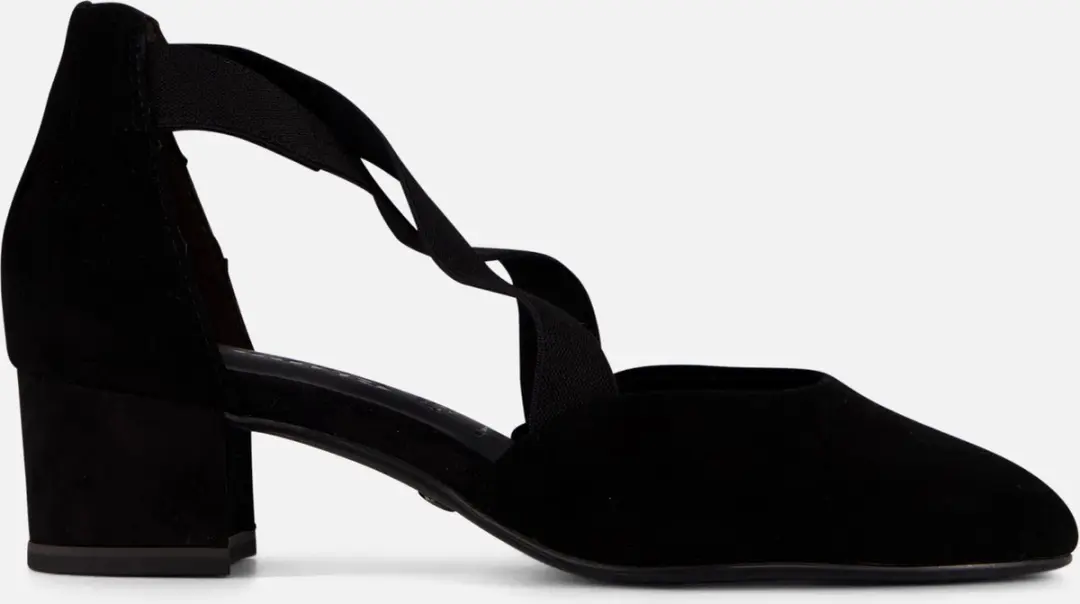 Tamaris Pumps zwart Leer