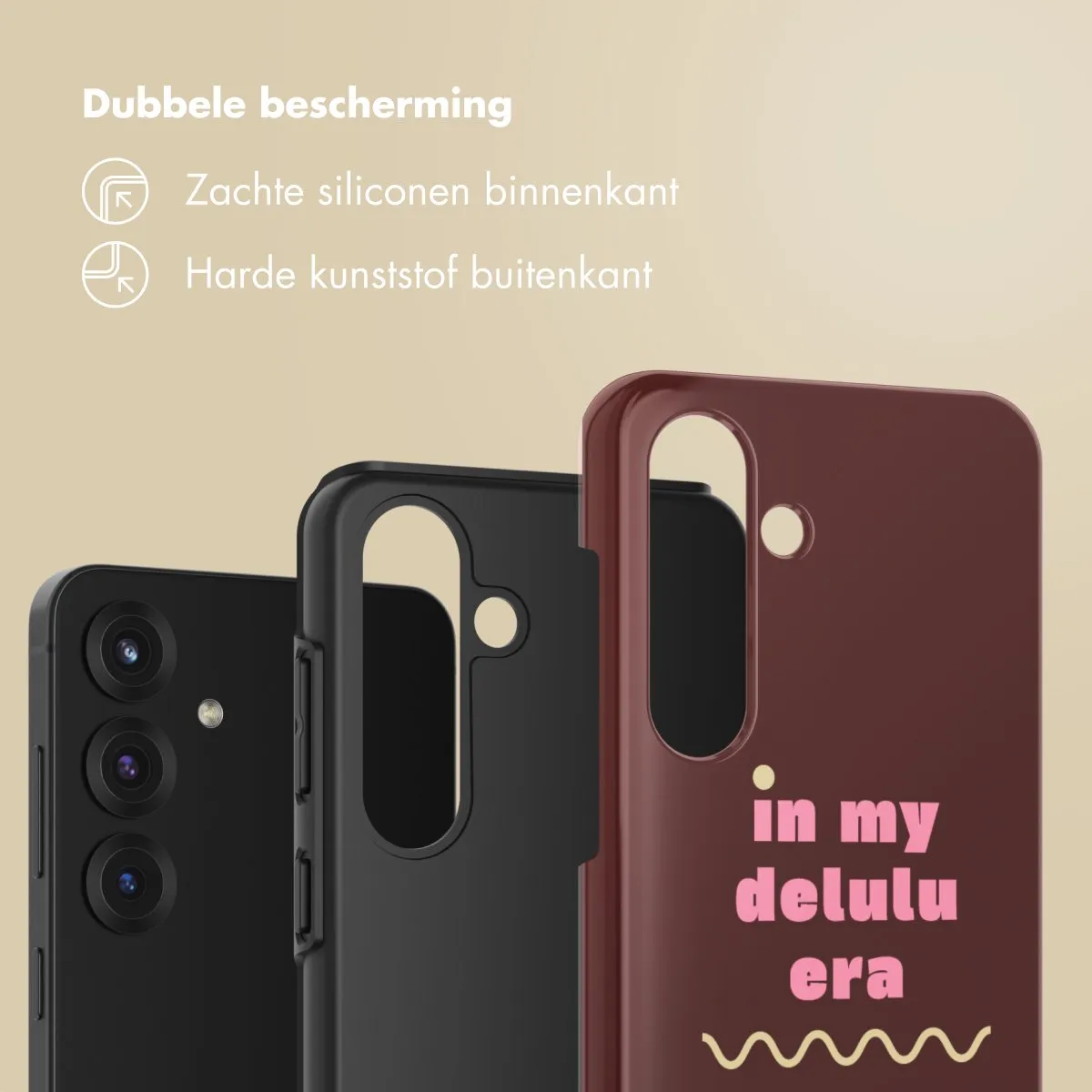 Selencia Hoesje Samsung Galaxy S25 - Delulu
