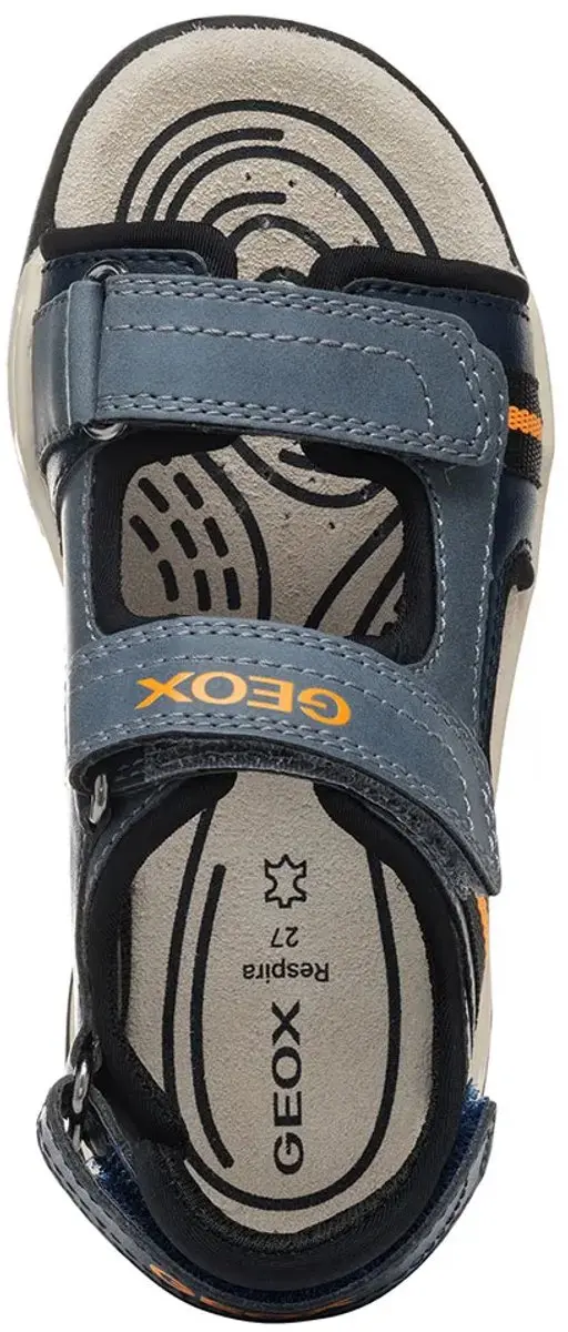 GEOX Borealis Jeugdsandalen - EU 29 - Navy/Orange