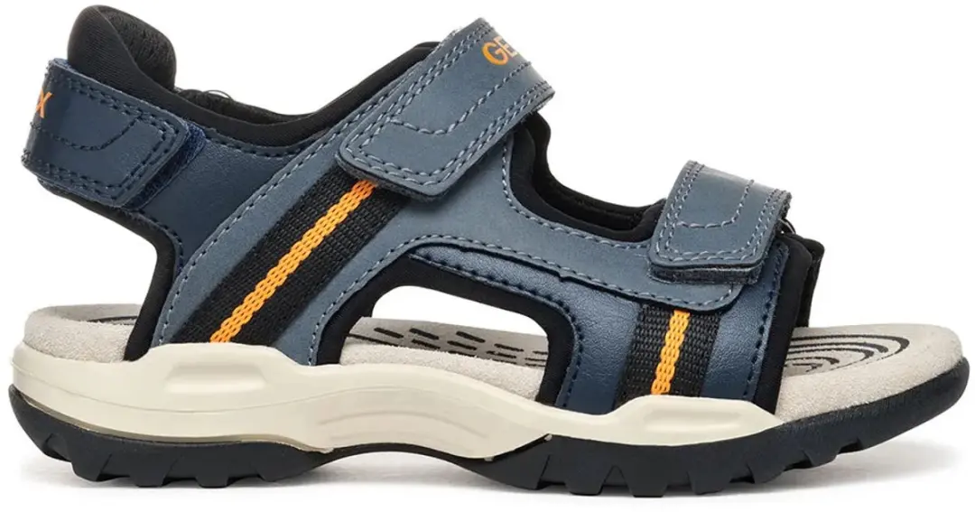 GEOX Borealis Jeugdsandalen - EU 29 - Navy/Orange