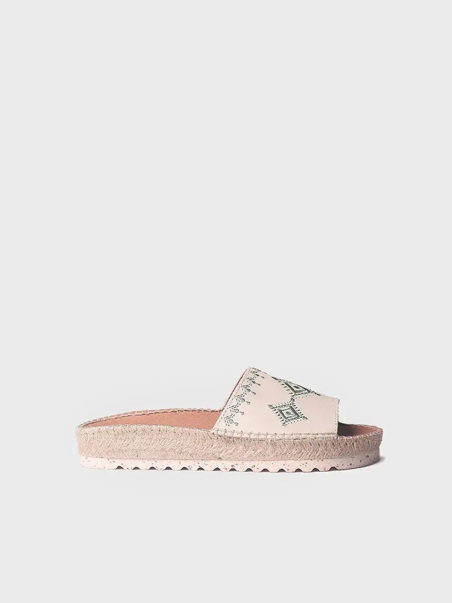 Platte sandalen in Ibiza-stijl